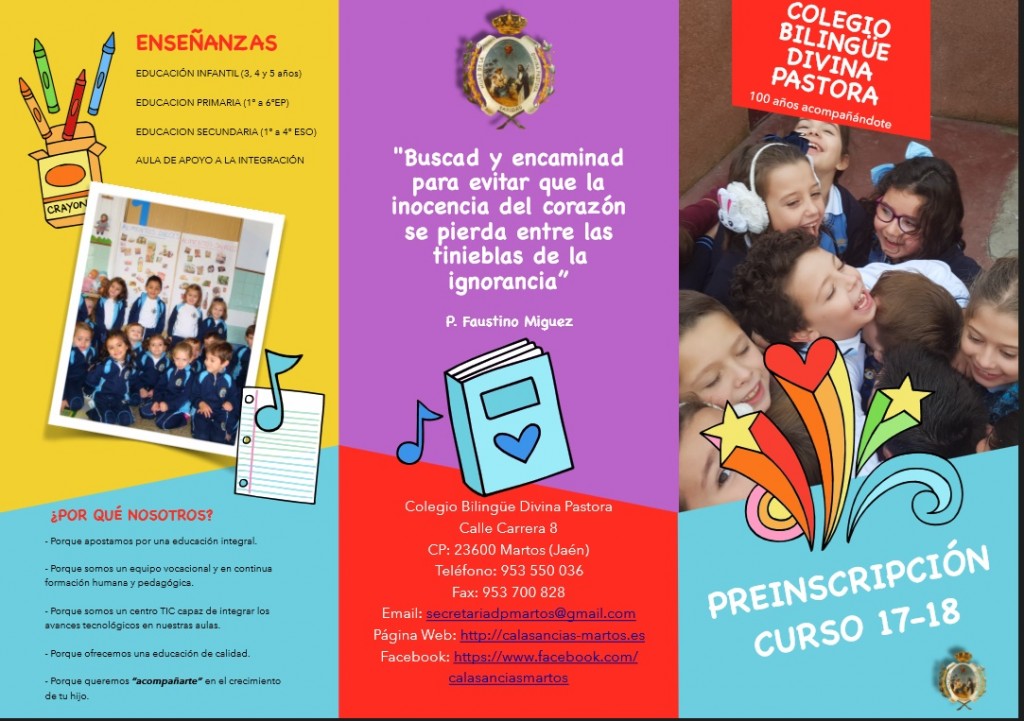 triptico 1 | Colegio Bilingüe Divina Pastora